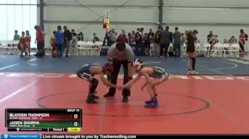 56 lbs Round 5 - Jaisen Sharma, Maryland GOLD vs Blayden Thompson, NCWAY National Team