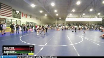 165 lbs Quarterfinal - Rianna Tate, H2o Wrestling Team vs Shaely Kunz, Wyoming Underground