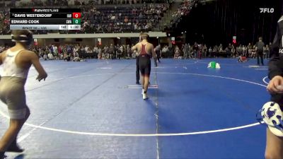 105 lbs Quarterfinal - Davis Westendorf, Immortal Athletics WC vs Edward Cook, Summit Wrestling Academy