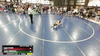 42 lbs Semifinal - Lyam Mckee, Uintah vs Koen Robinson, Shootbox Wrestling Club