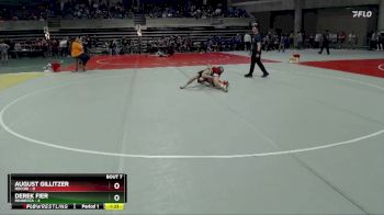 95 lbs Semis & 1st Wrestleback (8 Team) - August Gillitzer, Rocori vs Derek Fier, Minneota