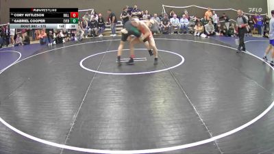 175 lbs Cons. Round 4 - Gabriel Cooper, Evergreen vs Cory Kittleson, Dallas