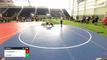 130 lbs Rr Rnd 3 - Parker Applegate, Juab WC vs Isaac Dansie, Juab WC