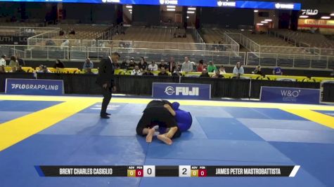 James Peter Mastrobattista vs Brent Charles Casiglio 2025 Pan Jiu Jitsu IBJJF Championship