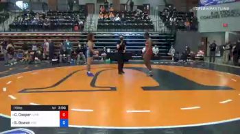 170 lbs Consolation - Chamira Cooper, Cumberlands vs Shania Gowan, Missouri Baptist