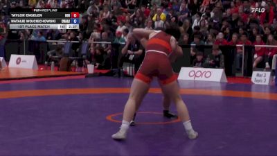 61kg 1st Place Match - Taylor Engelen, Jr Marauders vs Natalie Wojciechowski, Coast Wrestling Academy & Society