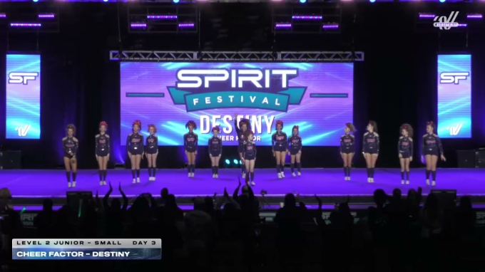 Cheer Factor - DESTINY [2026 L2 Junior - Small Day 3] 2026 Spirit Fest ...