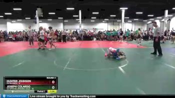 72 lbs Round 3 (8 Team) - Hunter Johnson, PA Alliance vs Joseph Colardo, U2 Upstate Uprising Gold
