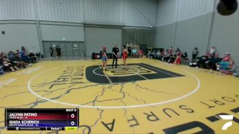 144 lbs Round 2 (8 Team) - Jalynn Patino, Texas Blue vs Giada Scherich, South Dakota Blue