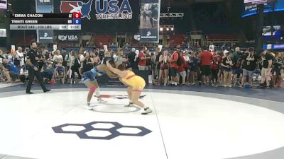 130 lbs Champ. Rd Of 64 - Emma Chacon, Arizona vs Triniti Green, Maryland