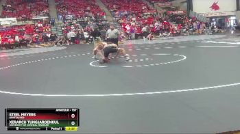 157 lbs Quarterfinal - Steel Meyers, Unattached vs Xerarch Tungjaroenkul, University Of Central Missouri