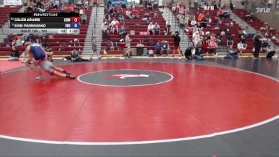 120 lbs Cons. Round 2 - Caleb Adams, Lakeland High School Wrestling vs Evin Parravano, Skyline Wrestling Club