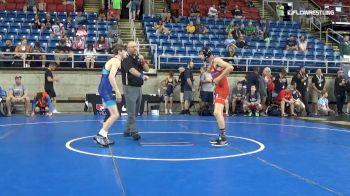 120 lbs Cons 64 #2 - Joseph Perna, Massachusetts vs Cooper Mahaffey, Oklahoma