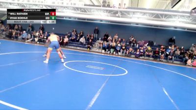 215 lbs 1st Place Match - Ryan Boehle, Grand Island vs Will Rathjen, North Platte