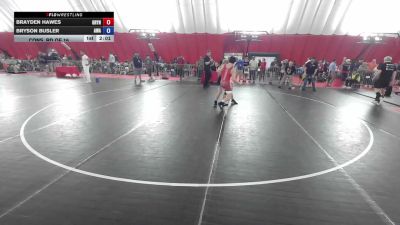 132 lbs Cons. Rd Of 16 - Brayden Hawes, Grynd vs Bryson Busler, Askren Wrestling Academy