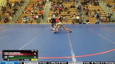 95 lbs 5th Place Match - Colt Nachreiner, Sarbacker Wrestling Academy vs Axl Jones, HWA