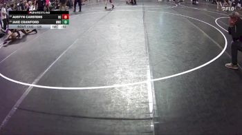 125 lbs Cons. Round 2 - Austyn Carstens, Battle Creek vs Jake Crawford, Westside Wrestling Club