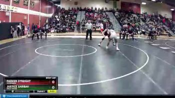 132 lbs Cons. Semi - Justice Saribay, Palo Verde vs Parker Streight, Silverado.