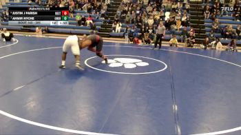 285 lbs 1st Place Match - Ahmir Hyche, Omaha Bryan vs Justin J Parish, Omaha Westside