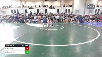 138 lbs Consi Of 16 #1 - Nolan Vincenti, Silver Lake vs Bronson Russell, Plymouth North