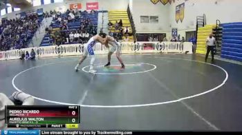 220 lbs Finals (8 Team) - Pedro Ricardo, Wellington vs Aurelius Walton, Palmetto Ridge H.S.