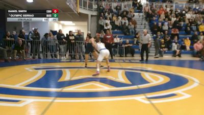139 lbs 5th Place - Daniel Smith, Connellsville vs Olympic Serrao, Mars