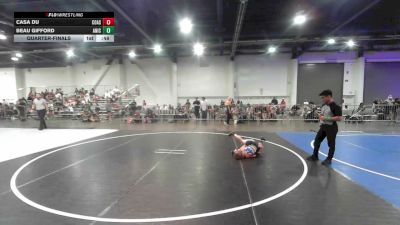 70 lbs Quarterfinal - Casa Du, Coast Wr Acd vs Beau Gifford, Aniciete TC
