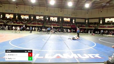 157 lbs Consi Of 16 #1 - Lui Andres, Bishop Lynch High School vs Colin Kelly, Charlotte Country