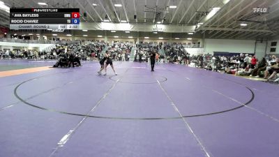 110 lbs Champ. Round 3 - Ava Bayless, Iowa vs Rocio Chavez, York University