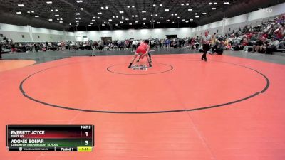 190 lbs Semifinal - Adonis Bonar, Creighton Preparatory School vs Everett Joyce, Maize HS