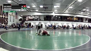 165 lbs Cons. Round 5 - Duke Myers, Unattached vs Sam Szerlip, Chicago