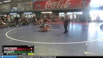 145 lbs Quarters & 1st Wb (16 Team) - Kolton Reis, Team Infrerno vs Lance Thacker, Backyard Brawlers