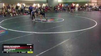 106 lbs Round 2 (6 Team) - Dewan Richardson, Tallahassee War Noles vs Gavin George, Springboro 2