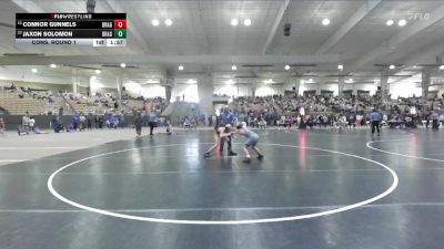 80 lbs Cons. Round 1 - Jaxon Solomon, Spring Hill Wrestling Club vs Connor Gunnels, Big Red Wrestling Club