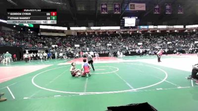 140 lbs 5th Place Match - Ethan Ramsey, GIR3 vs Gordon Cyrus, Unattached