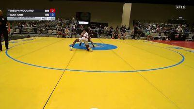 144 lbs Cons. Sub-semis - Joseph Woodard, Rogue Warrior Wrestling vs Jake Hart, Cowboy Wrestling Club
