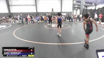 67 lbs Cons. Semi - Marcus Pettis, Team Aggression Wrestling Club vs Quincy Nanquilada, Mat Demon Wrestling Club