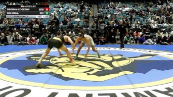 150 lbs Semifinal - Brigham Cookson, Mountain View UT vs Ben Ziola, Omaha Skutt Catholic