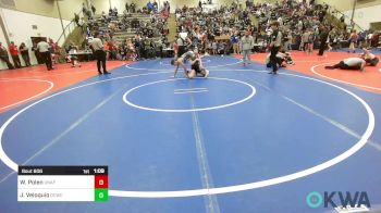 110 lbs Quarterfinal - Wyait Polen, Unaffiliated vs Joseph Veloquio, Dark Cloud Wrestling Club