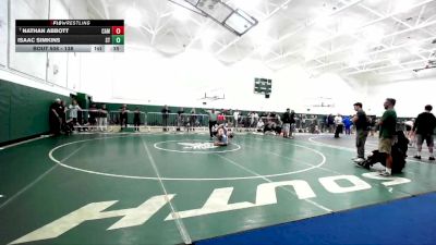 138 lbs Cons. Round 3 - Isaac Simkins, South Torrance vs Nathan Abbott, Camarillo