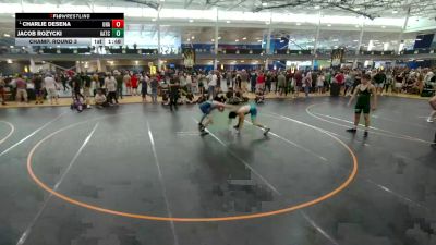 150 lbs Champ. Round 3 - Charlie Desena, Unattached vs Jacob Rozycki, Unattached