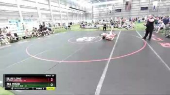 132 lbs Semis & 3rd Wb (16 Team) - Elias Long, Pennsylvania Red vs Tee Ward, Team Michigan Red