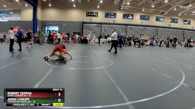 160 lbs Round 4 (8 Team) - Robert Zepeda, Daniel Cormier WA vs Aiden Canupp, Crossroads Wrestling