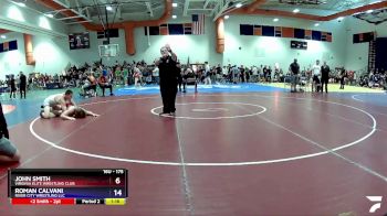 175 lbs Cons. Round 4 - John Smith, Virginia Elite Wrestling Club vs Roman Calvani, River City Wrestling LLC