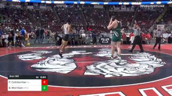 182 lbs Consolation - Patrick Cutchember, Quaker Valley vs Brad Morrison, West Perry