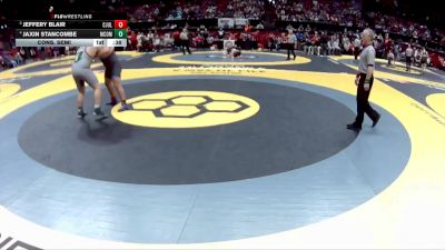 D2-285 lbs Cons. Semi - Jaxin Stancombe, Mad. Comprehensive vs Jeffery Blair, Cham. Julienne