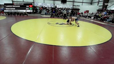 150 lbs Cons. Round 3 - Beau Dixon, Summit Academy vs Landon Whitaker, Juab