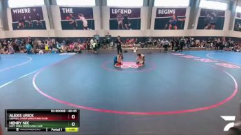 60-65 lbs Cons. Semi - Alexis Urick, Coppell Stars Wrestling Club vs Henry Nix, Katy Area Wrestling Club