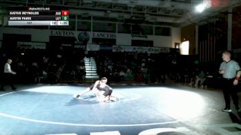 157 lbs Austin Paris, Layton vs Justus Reynolds, Juab
