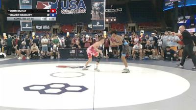 120 lbs Cons. Rd Of 16 - John McKay, Michigan vs Xavier Seabury, New York